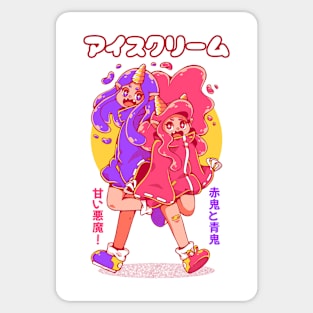 ICE CREAM ONI Sticker